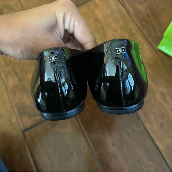 Sam Edelman Wanda Pointed Toe Flats in Black - Picture 6 of 6